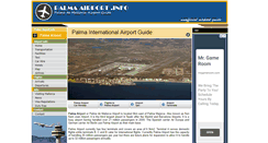 Desktop Screenshot of palma-airport.info
